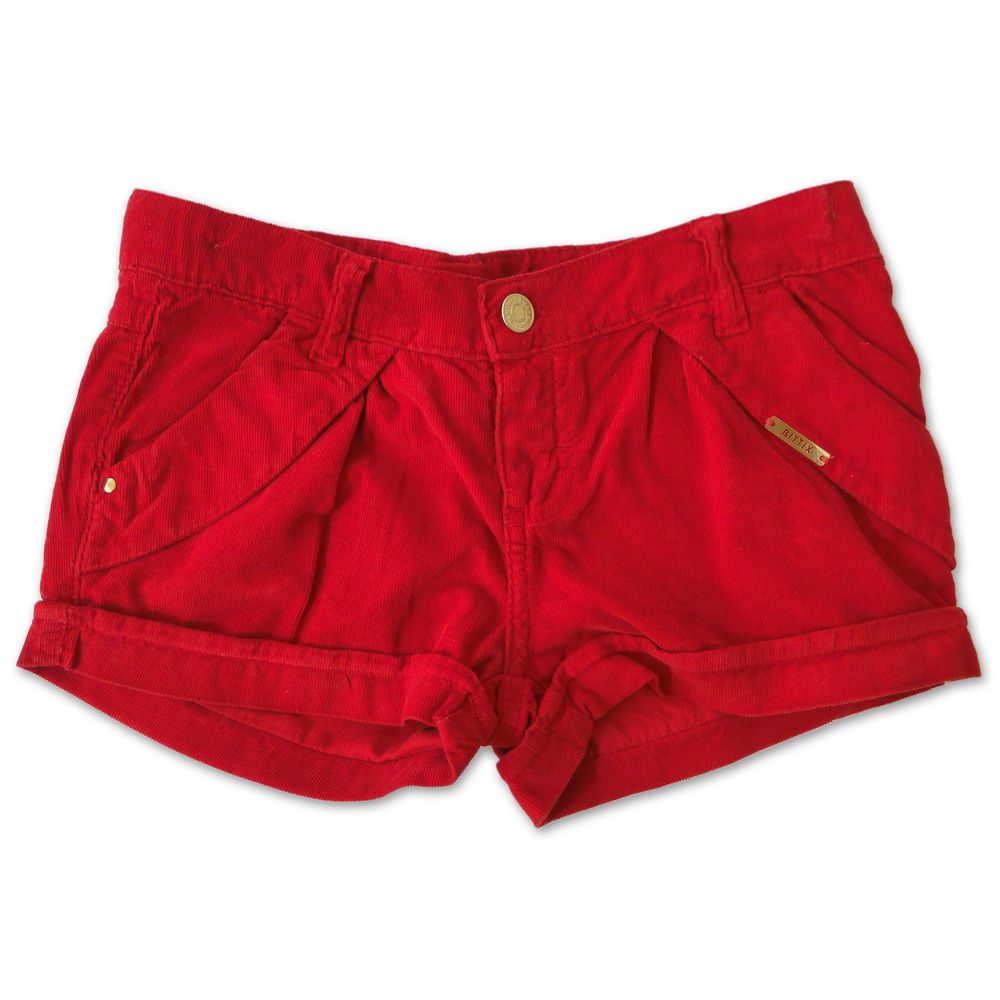 shorts vermelho