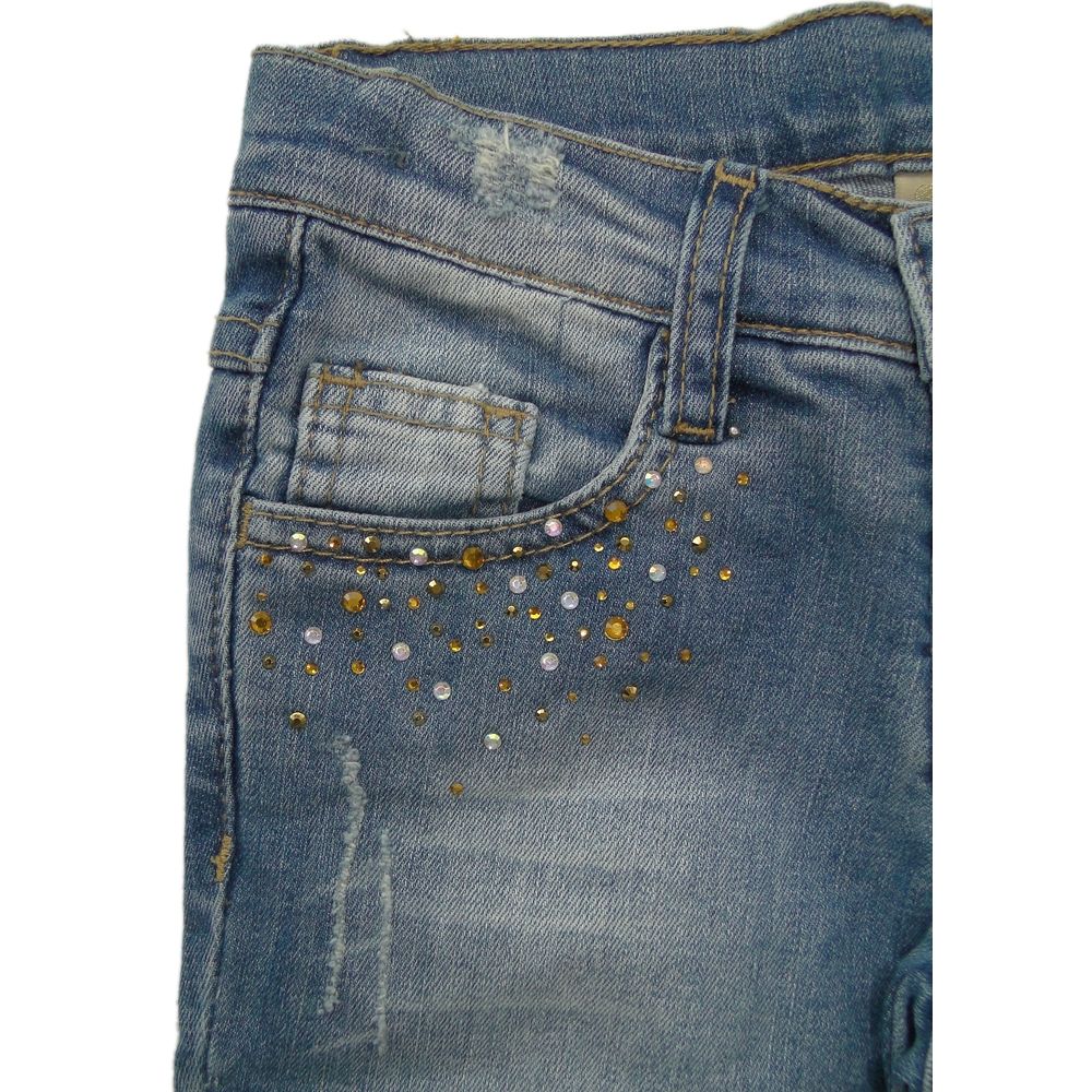 jeans com strass