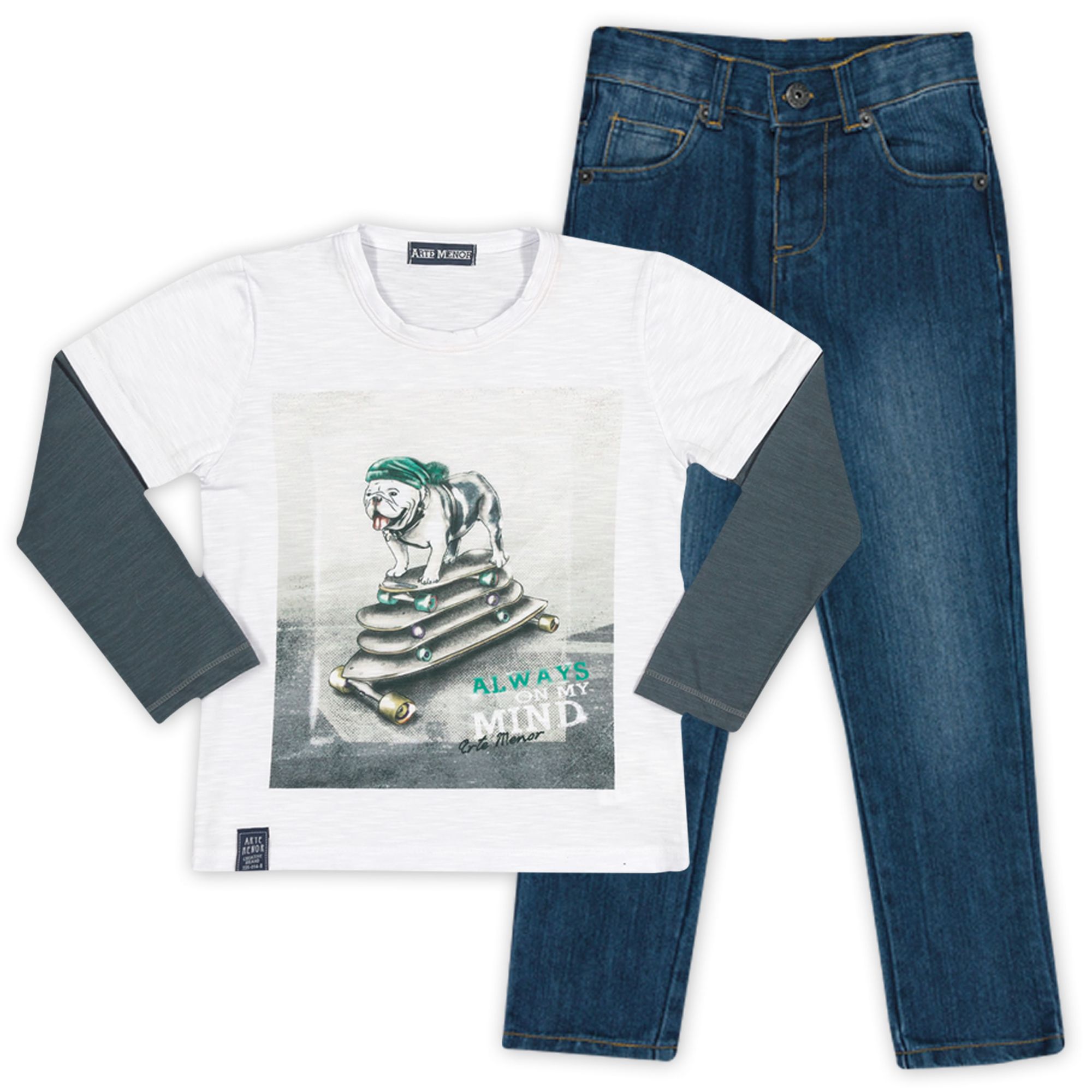 conjunto-menino-camiseta-bulldog-e--calca-jeans-infantil