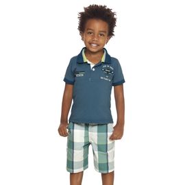conjunto-menino-polo-malha-azul-e-bermuda-xadrez-verde-quimby