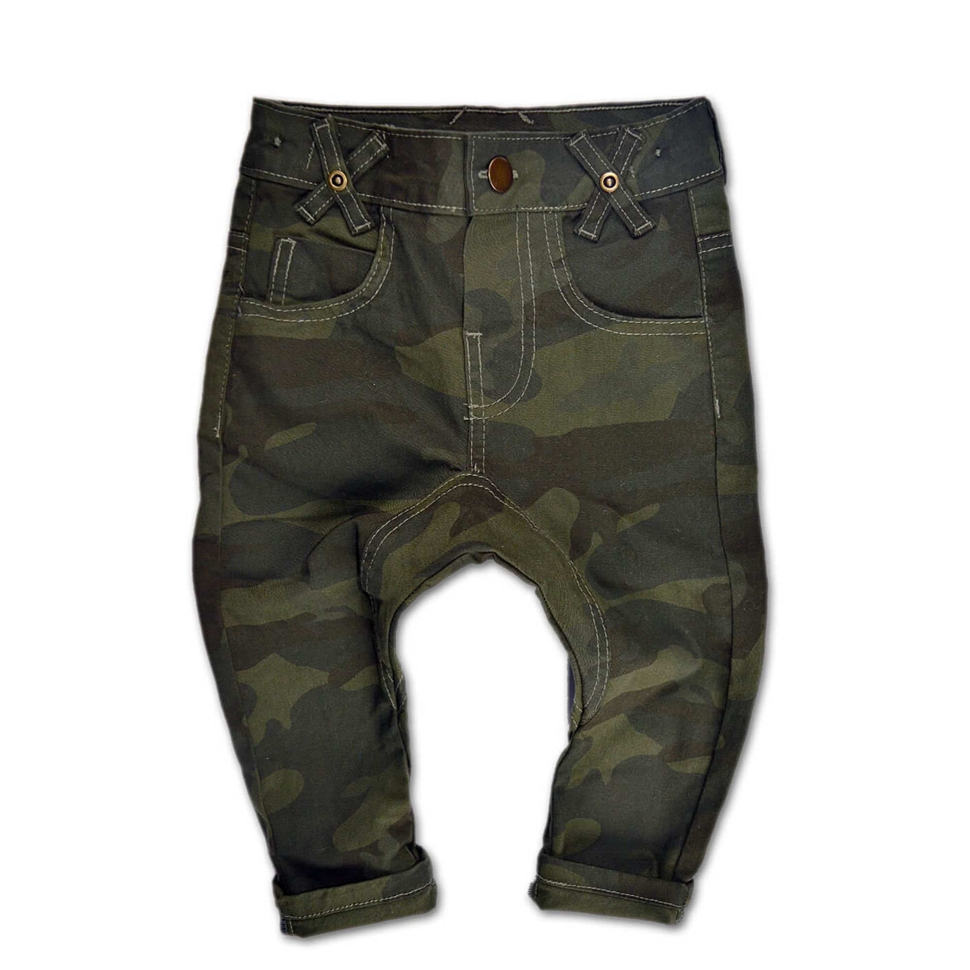 calça militar infantil