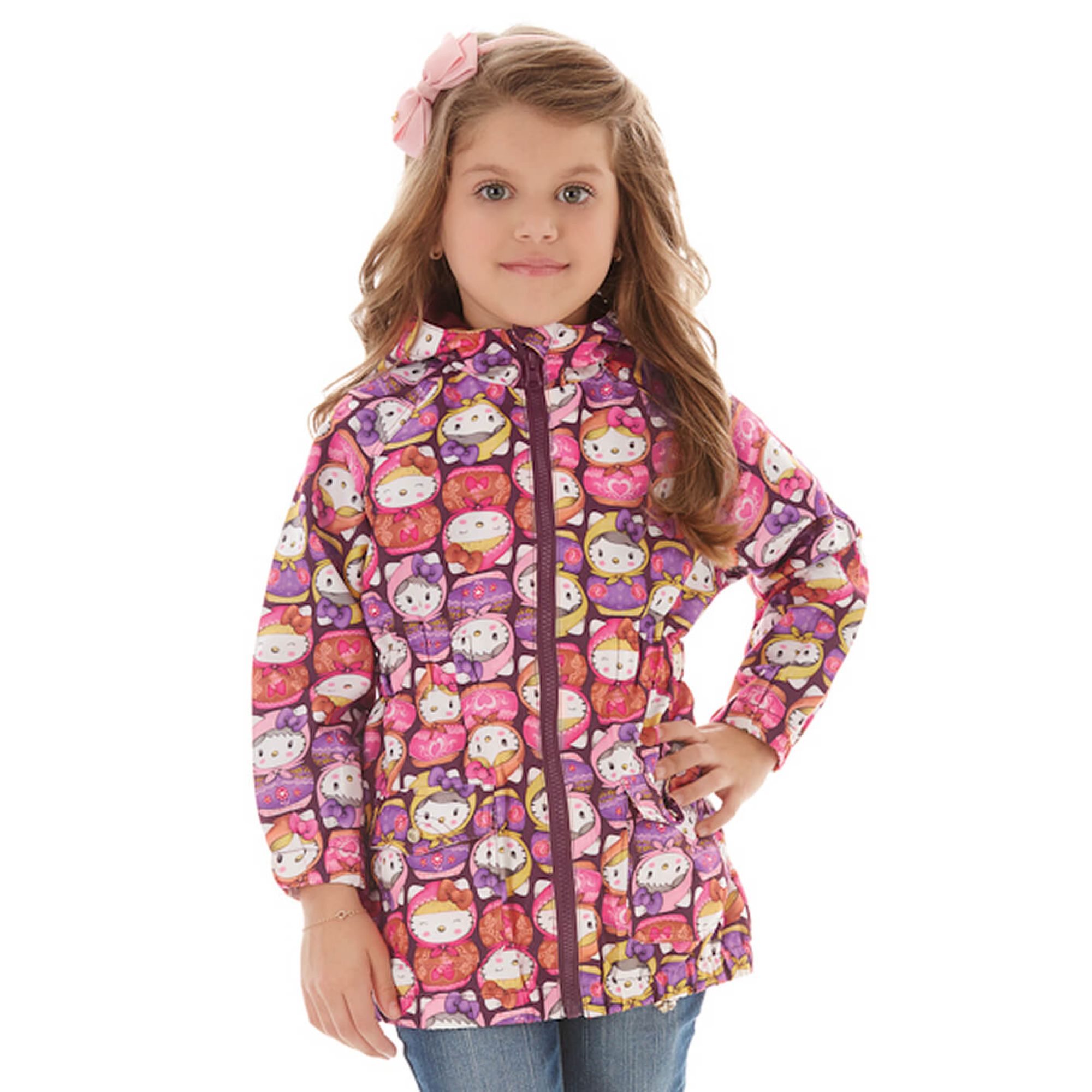 jaqueta nylon menina