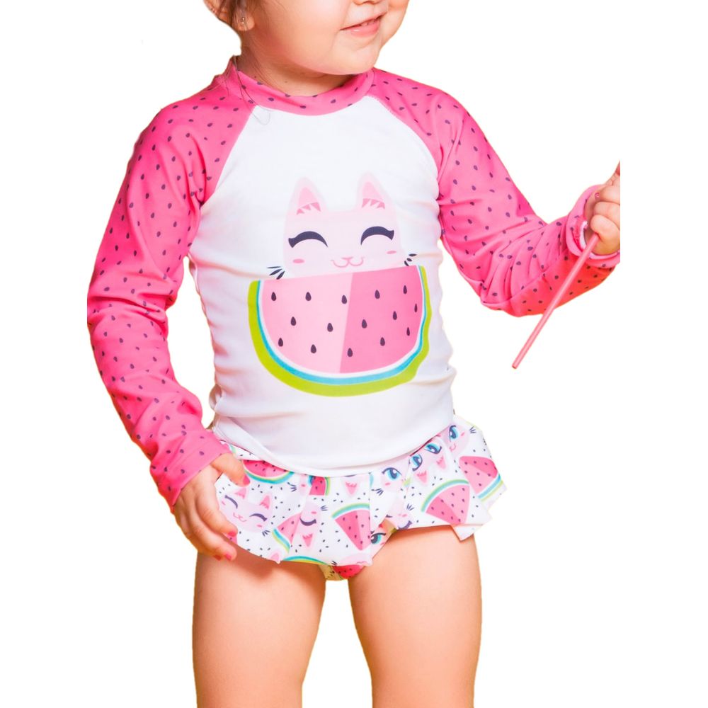 blusa infantil para praia