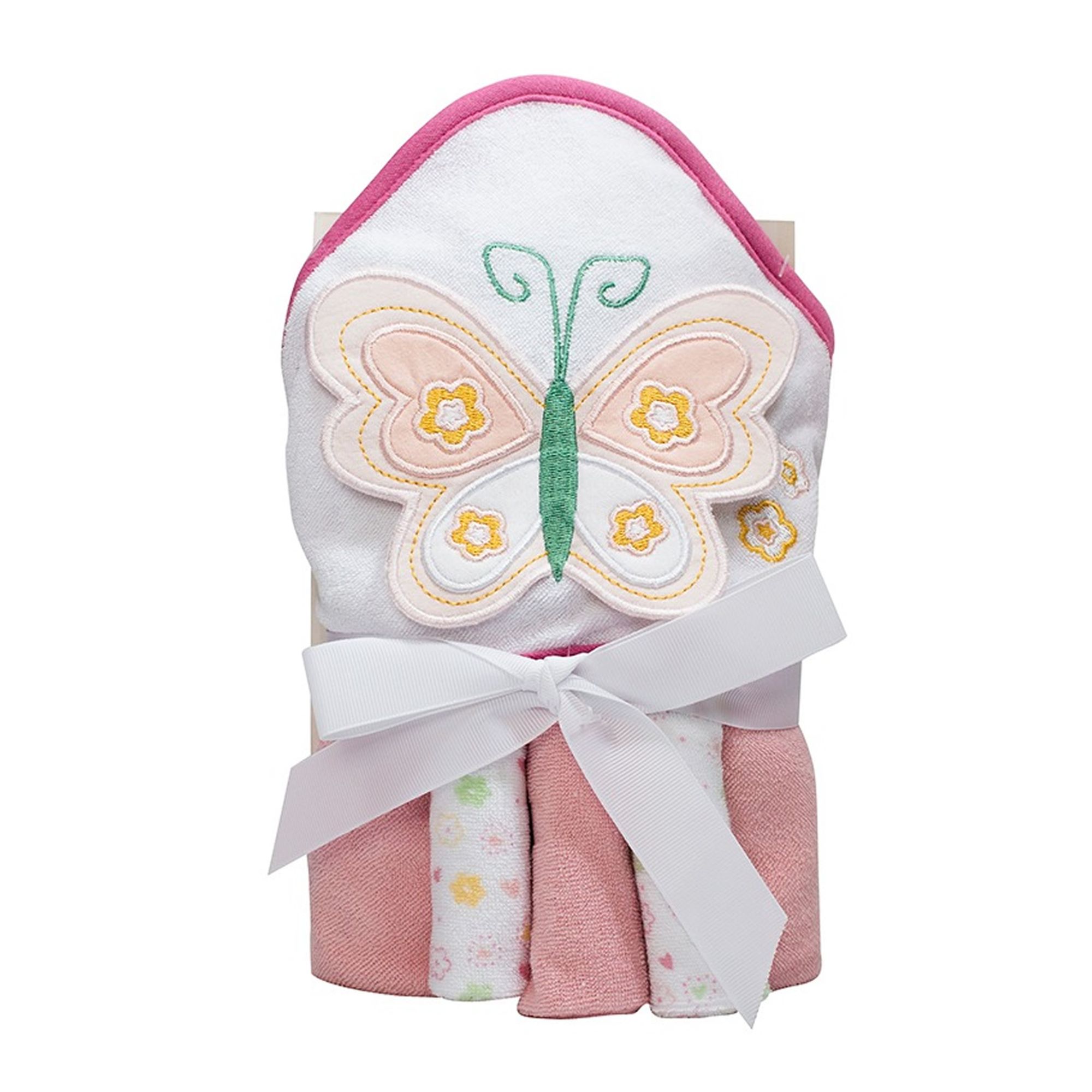 kit-toalha-bebe-e-3-toalhinhas-borboleta-rosa-camesa