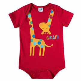 body-bebe-manga-curta-vermelho-girafa