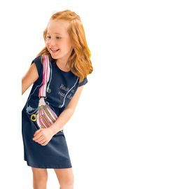 vestido-infantil-trapezio-malha-azul-marinho-pochete-rosa-2