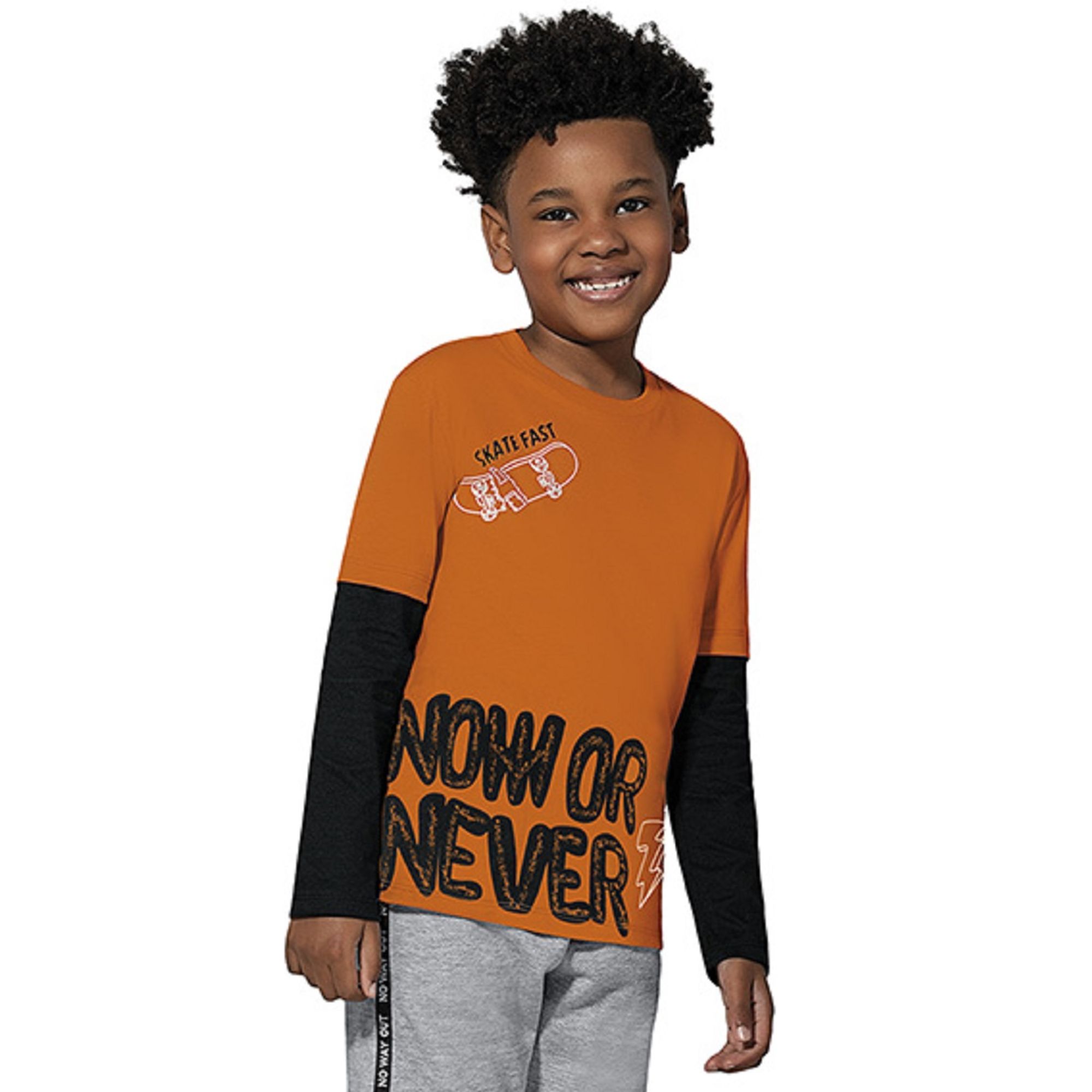 camiseta-manga-longa-menino-laranja-skate-fast-1
