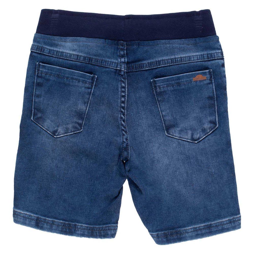 Bermuda jeans infantil com elastico hot sale na cintura