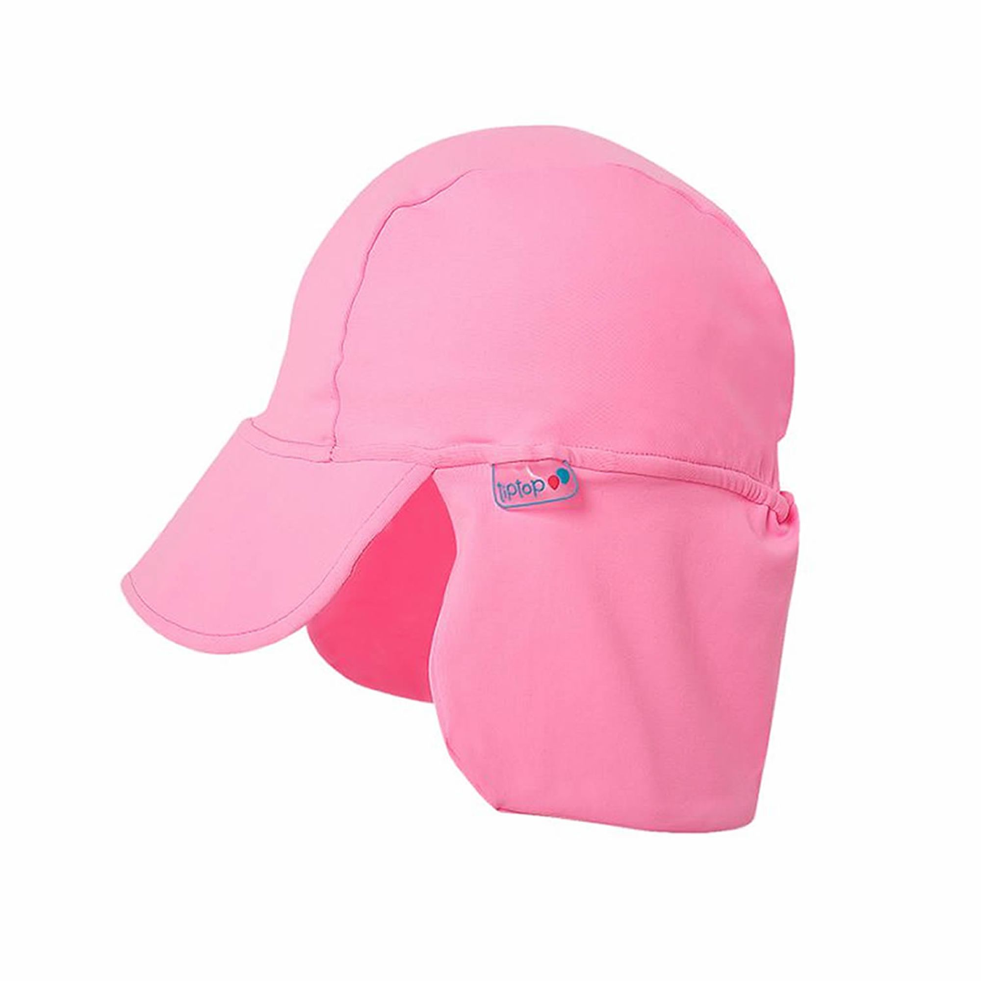 Boné Infantil com Proteção Solar Rosa Neon Tip Top - EcaMeleca