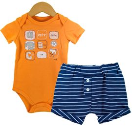 conjunto-body-laranja-e-short-azul-marinho-bebe-meninos
