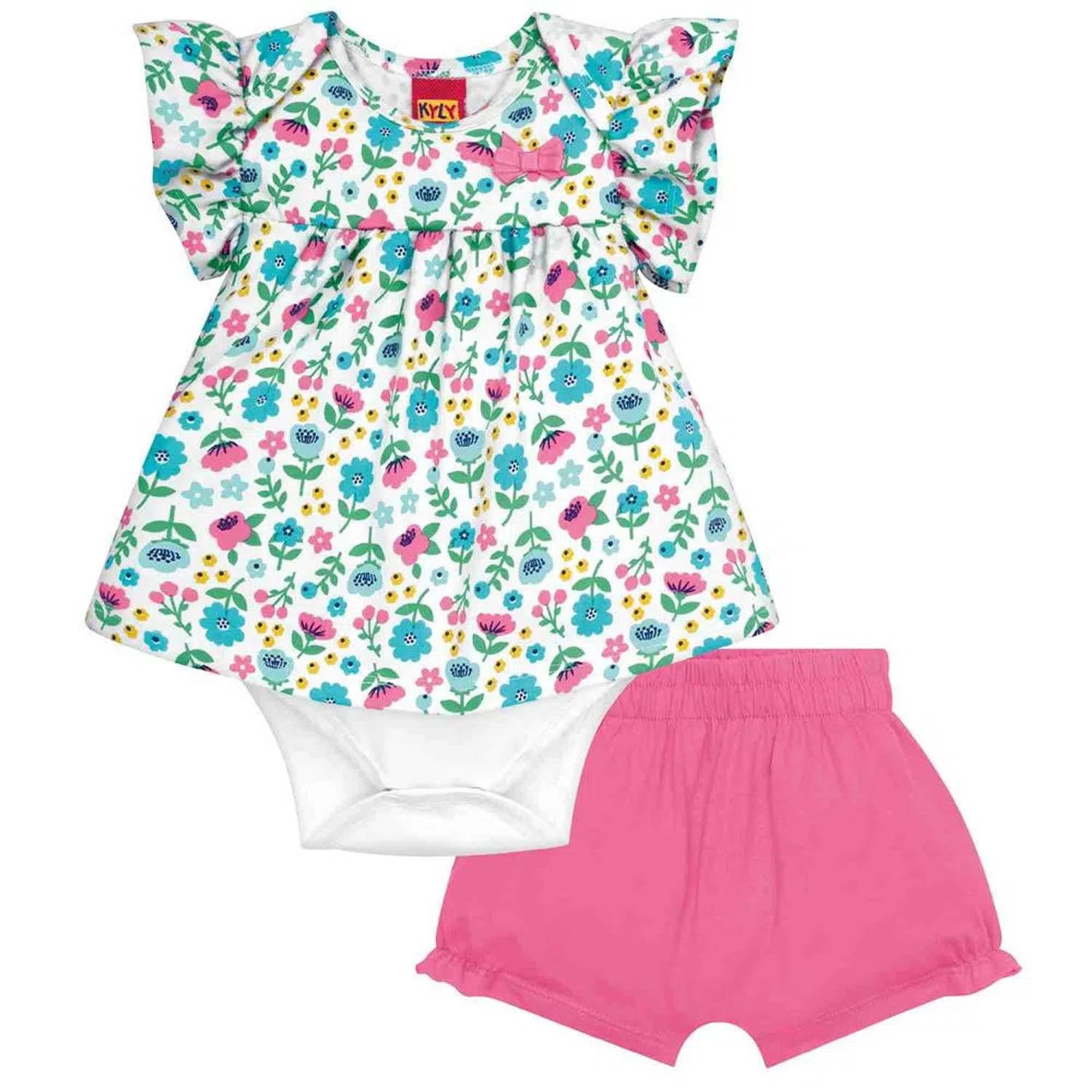 conjunto-bebe-body-vestido-florzinhas-e-short-rosa