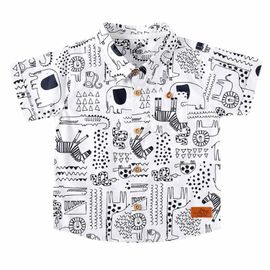 camisa-infantil-manga-curta-branca-estampa-grafite-desenhos-animais-1