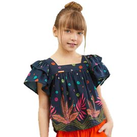 BLUSA-BATA-INFANTIL-VISCOSE-AZUL-MARINHO-ESTAMPADA-BABADOS-1