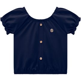 blusa-infantil-cropped-bata-azul-marinho-franzido-milon-1