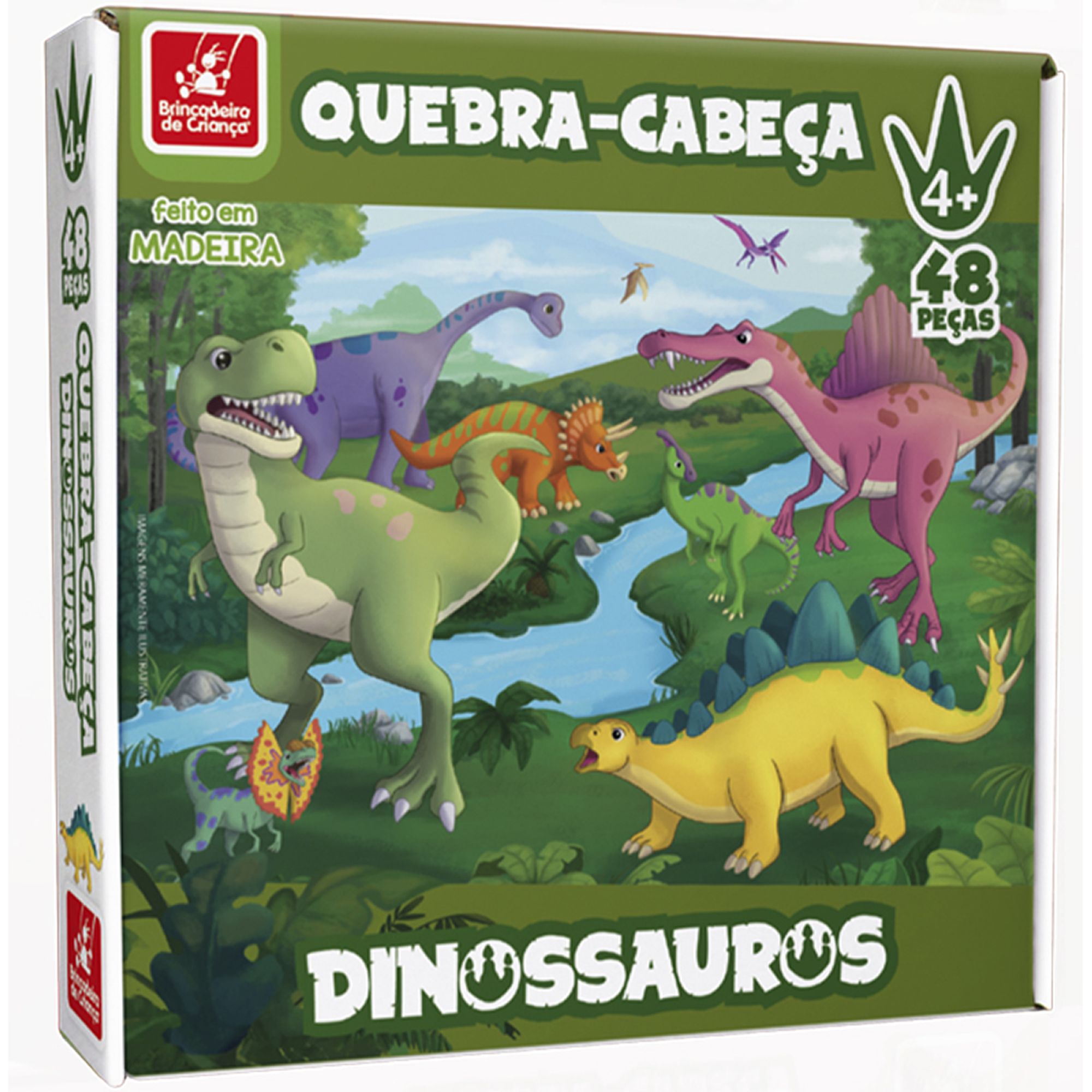 Dinossauros Jogo da Memória - Brincadeira de criança - Casa do