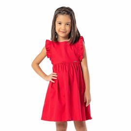 VESTIDO-INFANTIL-VERMELHO-ALGODAO-MANGA-BABADOS-1