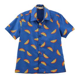 camisa-infantil-bento-fabula-azul-desenho-frutas-manga-curta-1