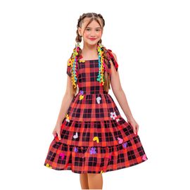 vestido-infantil-festa-junina-xadrez-vermelho-crepe-1