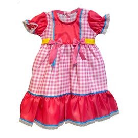 vestido-bebe-festa-junina-xadrez-rosa-e-fitas-cetim-azul-e-amarelo