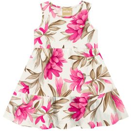 Vestido-Infantil-Regata-Cotton-Off-White-Floral-Rosa-Milon-2