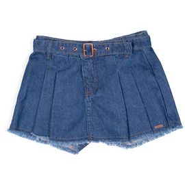 short-saia-infantil-jeans-pregas-barra-desfiada-e-cinto-2