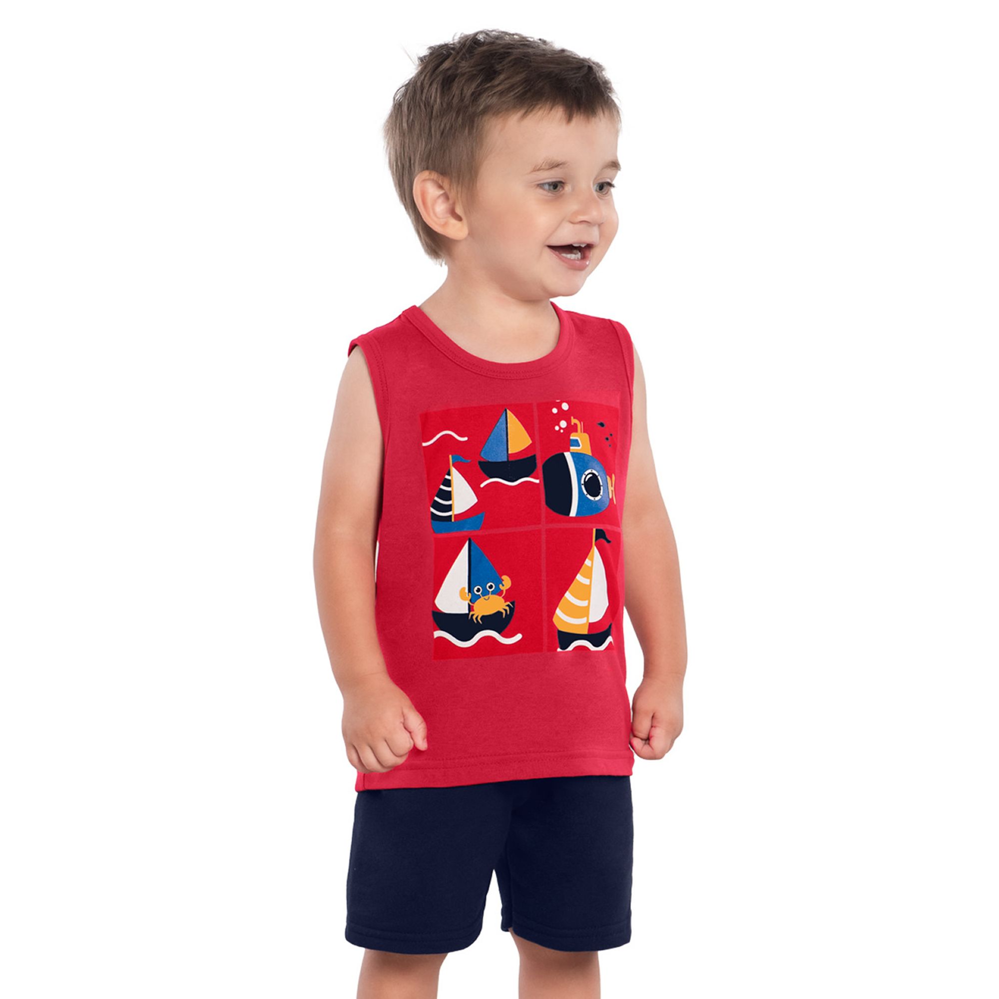 Conjunto-Meninos-Regata-Vermelha-Nautica-e-Bermuda-Azul-Marinho-1