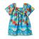 Vestido-Infantil-Fabula-Azul-Turquesa-Flores-Jardim-Porcelana-2