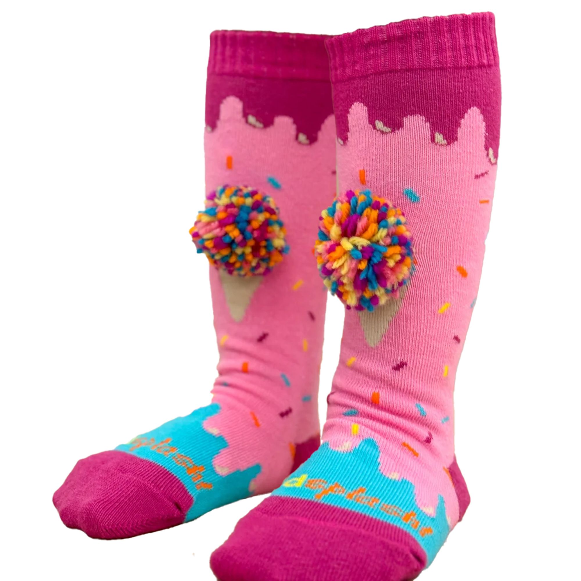 meia-infantil-34-sorvete-rosa-pompom-3d-1