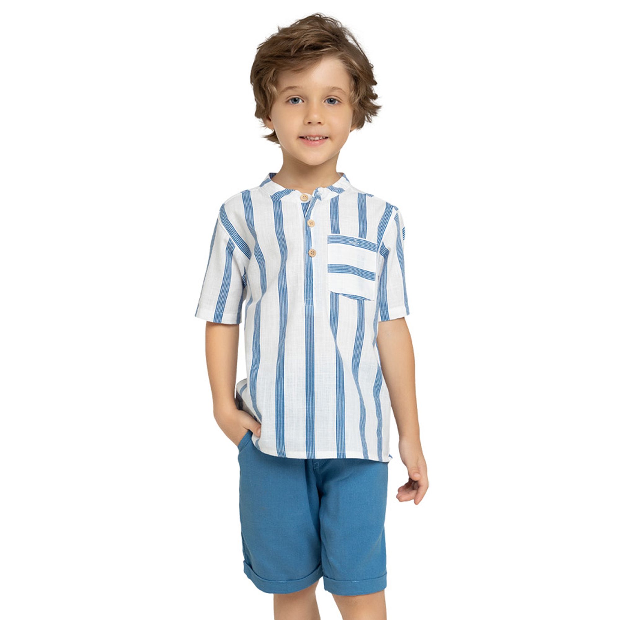 conjunto-menino-camisa-tricoline-listras-azuis-e-bermuda-linho-azul-1