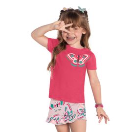 -	Conjunto-Infantil-Blusa-Cropped-Rosa-e-Short-Saia-Borboletas-1