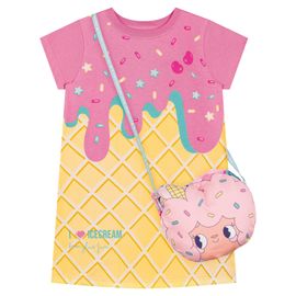 Vestido-Infantil-Malha-Rosa-Sorvete-Ice-Cream-com-Bolsinha-Boneca-2