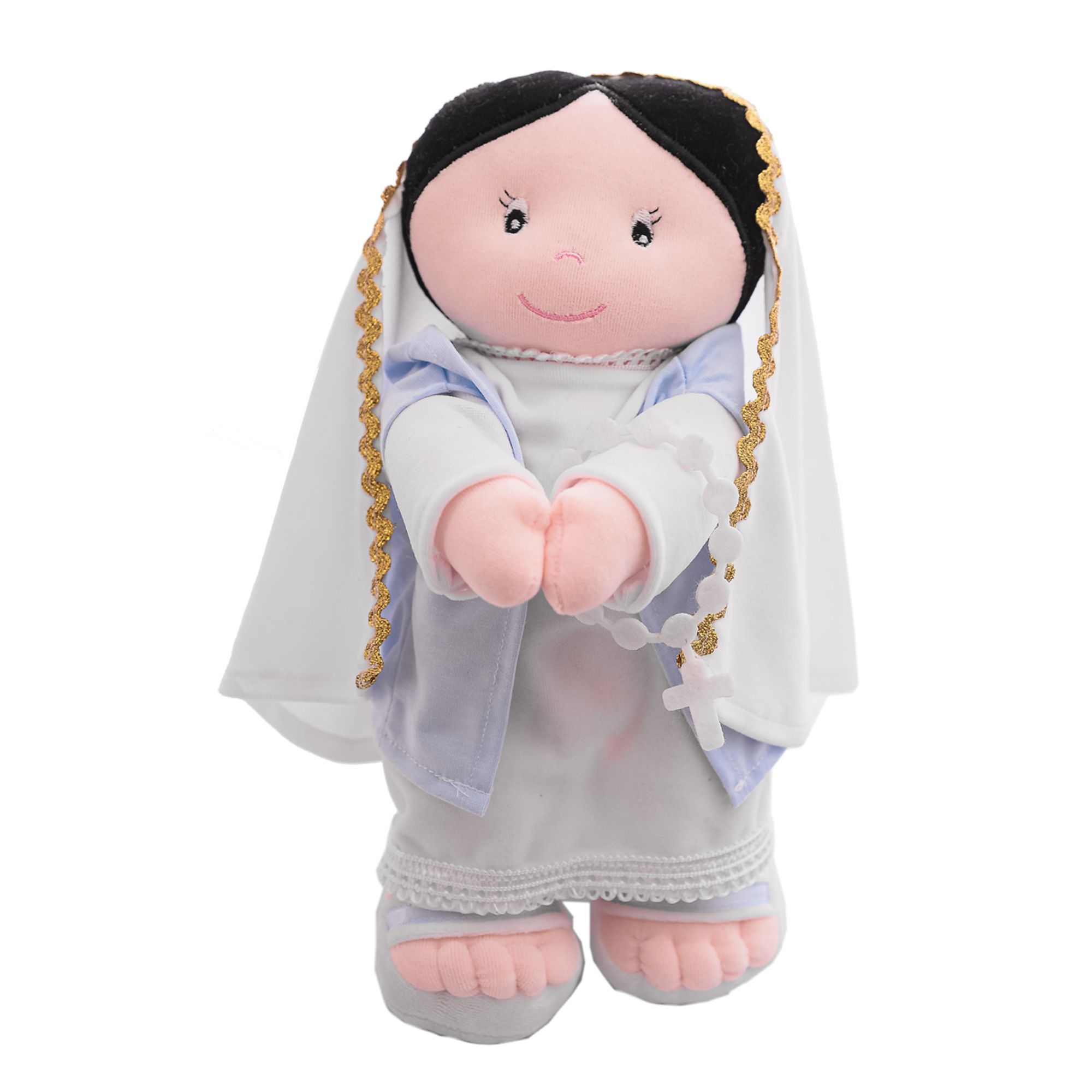 Boneca-Pelucia-Religiosa-Virgem-Maria-Zip-Toys-