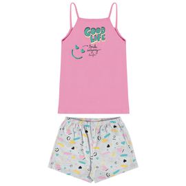 pijama-meninas-curto-malha-alcinhas-good-life-rosa-e-mescla-2