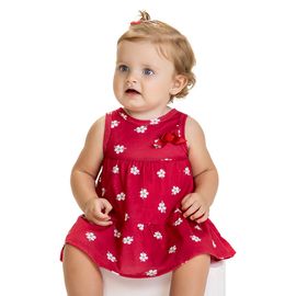 Vestido-Body-Bebe-Malha-Vermelho-Florzinhas-Brancas-1