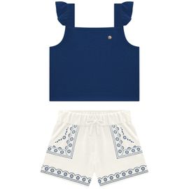 conjunto-menina-blusa-cropped-azul-malha-trabalhada-e-short-branco-1