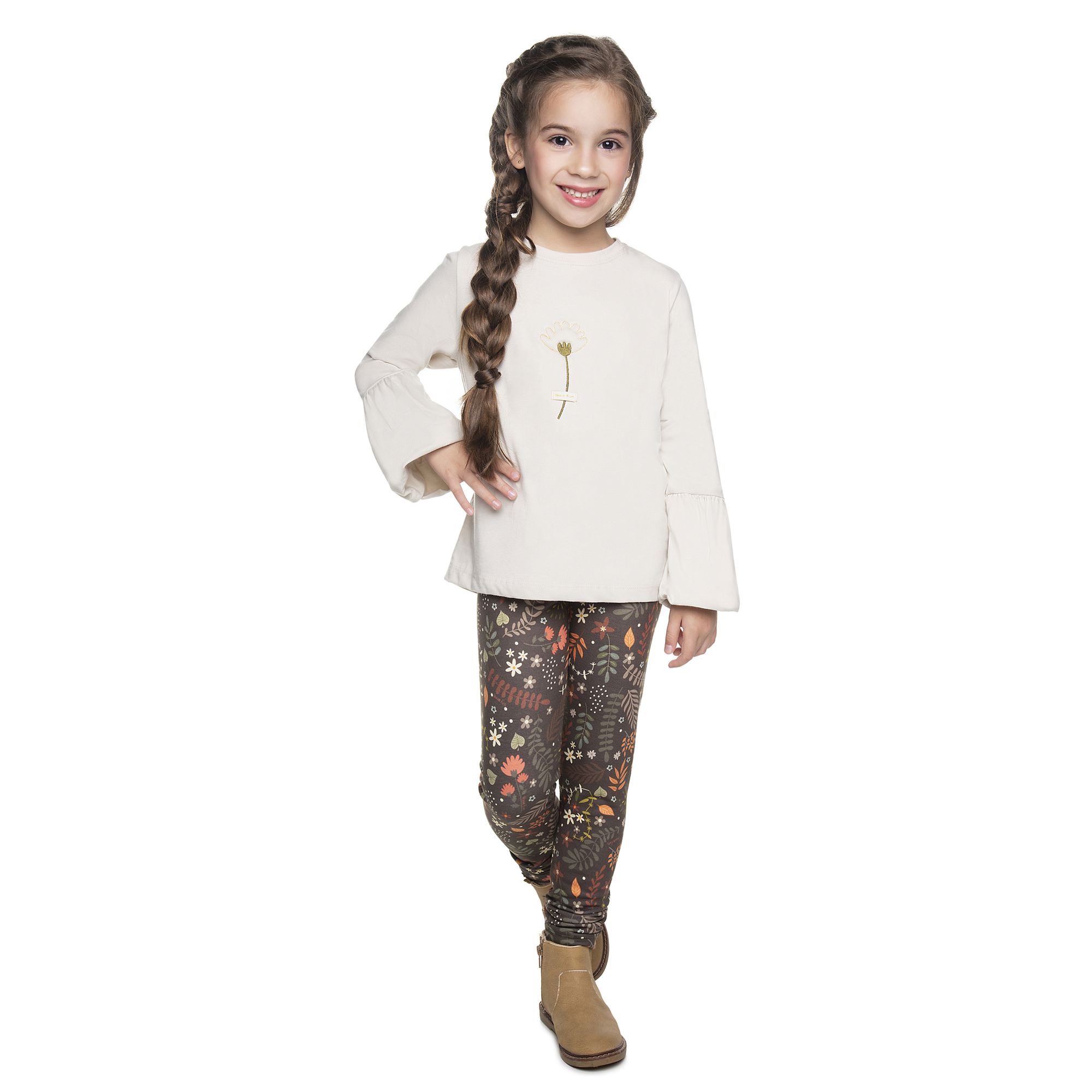 -	Conjunto-Menina-Blusa-Cru-Flor-Bordada-e-Legging-Sublimada-Naturescer-1