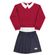 Conjunto-Infantil-Blusa-Vermelha-Camisa-Costurada-e-Saia-Cinza-2