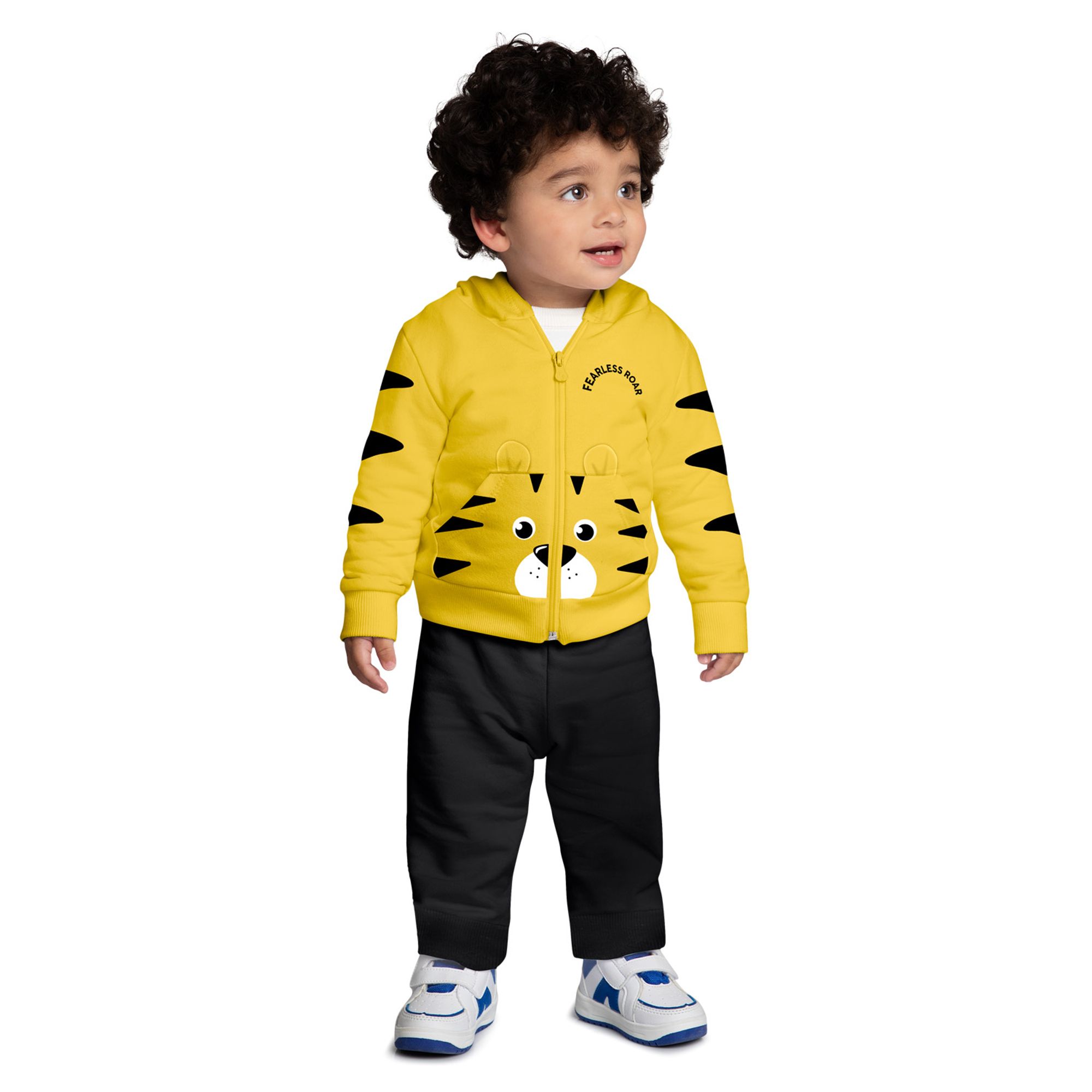 Conjunto-Infantil-Moletom-Ziper-e-Capuz-Tigre-Amarelo-e-Preto-1