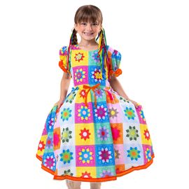 Vestido-Infantil-Junino-Marie-Quermesse-Elegante-Laco-Laranja-1
