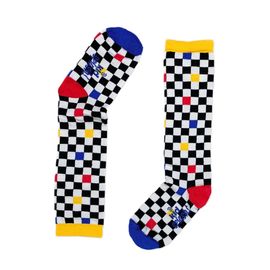 Meia-Infantil-34-Street-Quadradinhos-Preto-e-Branco-KidSplash-2
