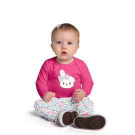 Conjunto-Bebes-Body-ML-Cotton-Rosa-Coelhinha-e-Calca-Florzinhas-1