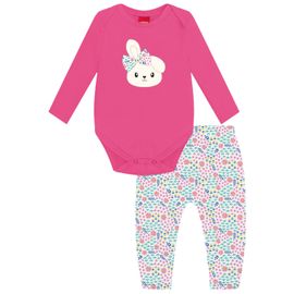 Conjunto-Bebes-Body-ML-Cotton-Rosa-Coelhinha-e-Calca-Florzinhas-2