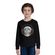 Camiseta-Infantil-Manga-Longa-Preta-Lua-Headphone-Kyly-