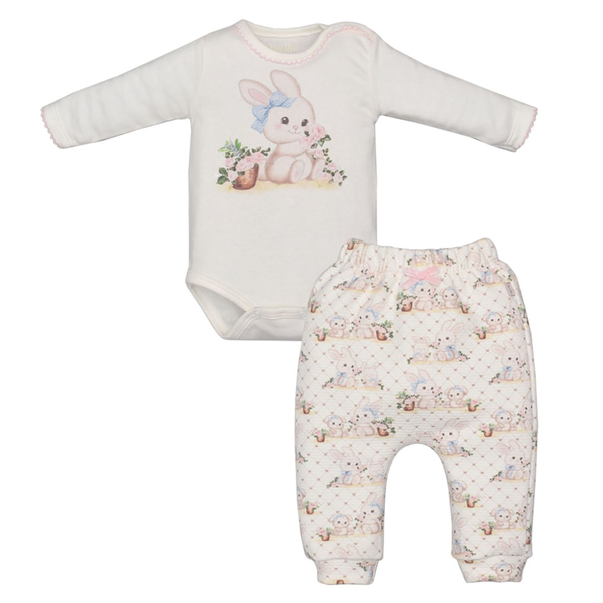 Conjunto-Bebes-Body-ML-Branco-Coelhinha-e-Calca-Saruel-Epic-Touch-1