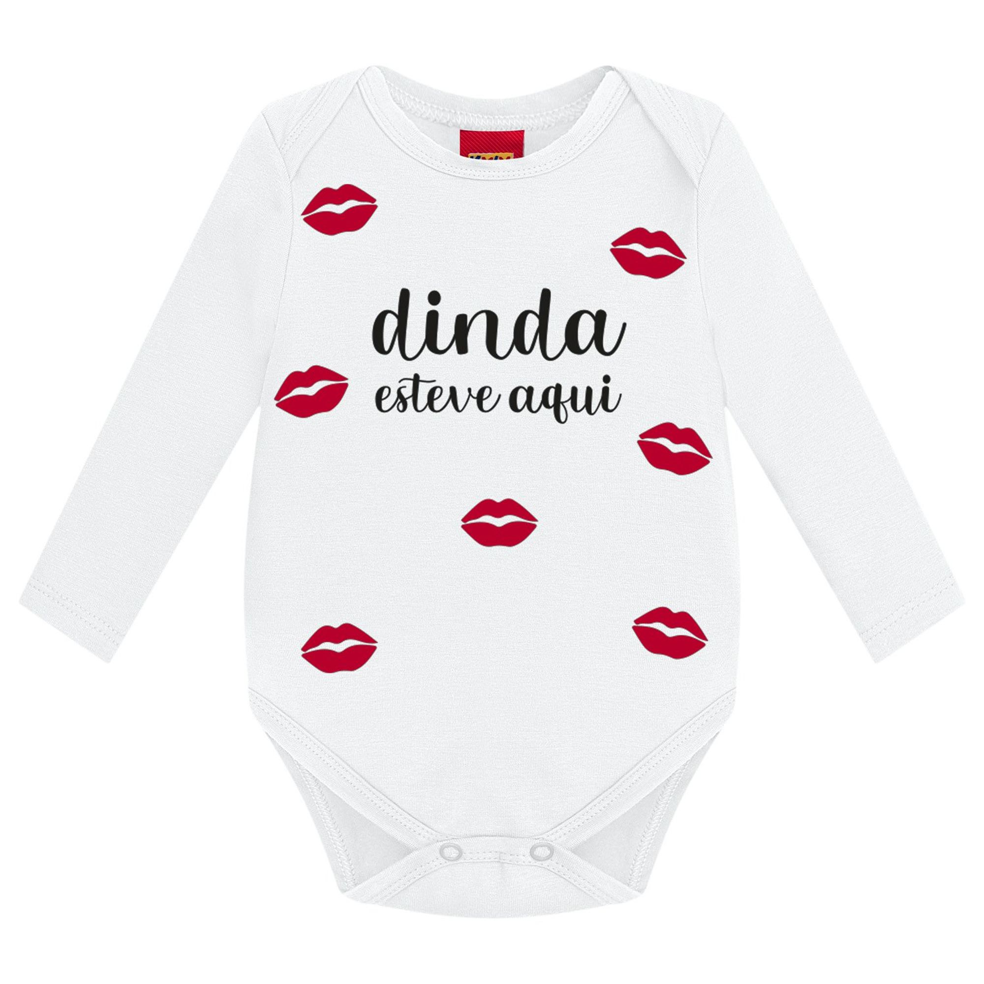 Body-Bebe-Unissex-Cotton-Branco-Manga-Longa-Dinda-Esteve-Aqui-1