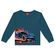 Camiseta-Infantil-Manga-Longa-Carro-em-Chamas-Azul-Petroleo-2