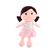 Boneca-em-Plush-Zoe-Cabelo-Castanho-Vestido-Rosa