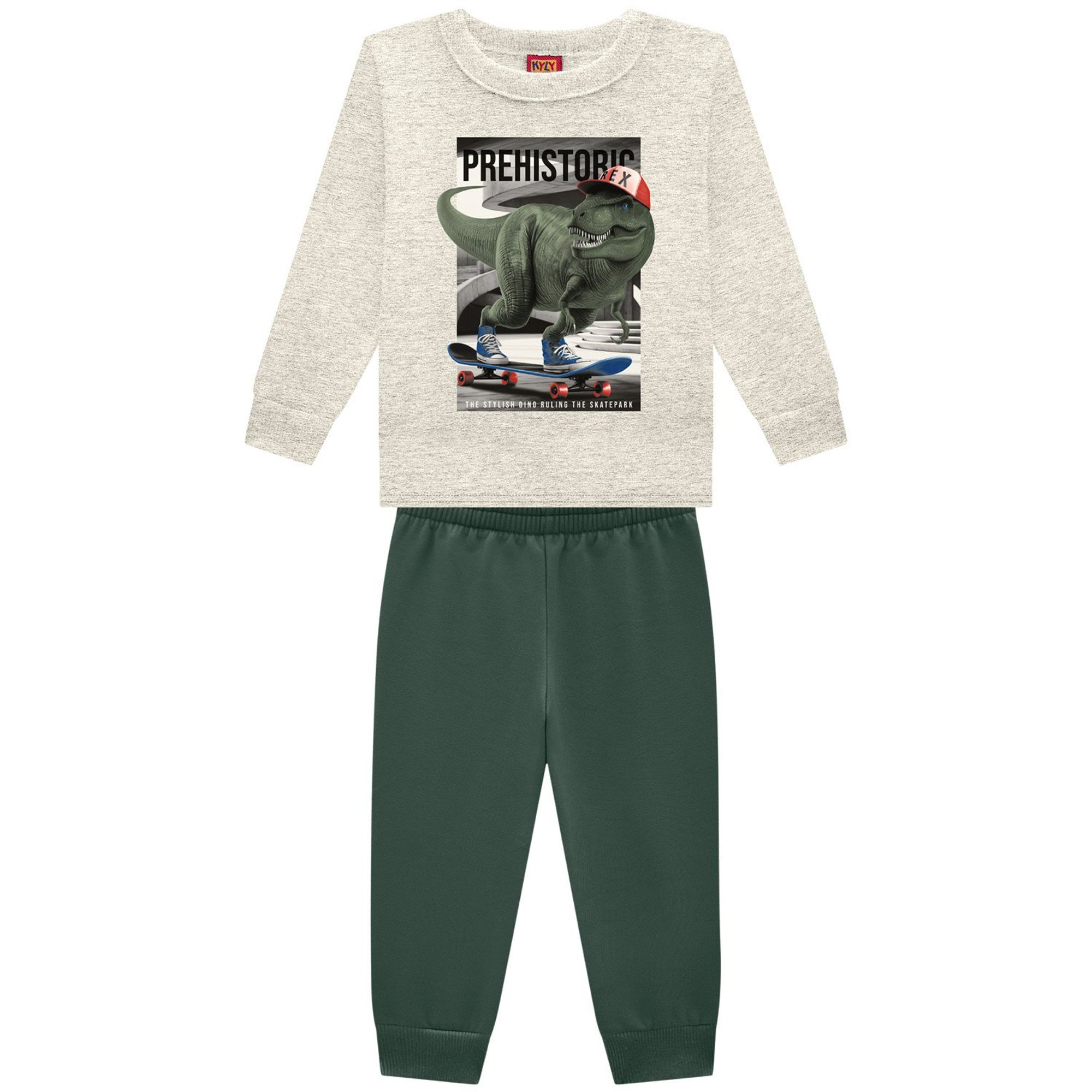 Conjunto-Meninos-Moletom-Dino-de-Skate-Mescla-Gelo-e-Verde-1
