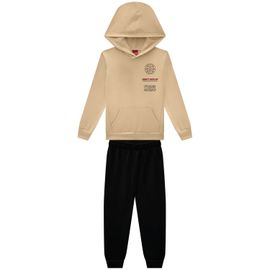 -	Conjunto-Meninos-Moletom-Capuz-e-Bolsos-Amendoa-e-Preto-2