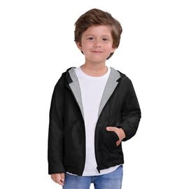 Jaqueta-Meninos-Corta-Vento-Nylon-Preta-Capuz-Forro-Mescla-Milon-1